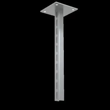 Стойка потолочная 800 мм INOX304 | PST800 INOX304 | КМ - профиль
