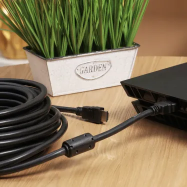 Кабель HDMI - HDMI с фильтрами, 15м.,GOLD