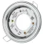 Светильник под лампу Gx53,220V, 13W,серебро/хром KL35 SL/CH