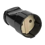 Гнездо штепсельное б/з черн. 10А 250В EKF PROxima | ASG10-30 | EKF
