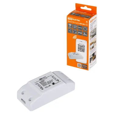Умное Wi- Fi реле ВФ- МК1-01 (10А, 1 канал, IP20) с прилож. TDM Wi- Fi Life TDM