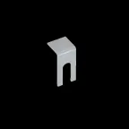 Фиксатор крышки лестничного лотка 100 мм HD | KLL400*1.5*3000 HD | КМ-профиль