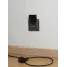 BRITE Розетка с заземлением с защитными шторками и крышкой 16А IP44 РСбш10-3-44-БрС сталь