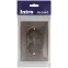 Розетка Intro Accent 6-205-08 2X2P+E Schuko, 16А-250В, IP20, СУ, AL/CU, бронза