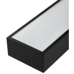Светильник LED Geometria Block SPO-115-B-40K-036 36Вт 4000K 3100Лм IP40 1200х100х50 черный подвесной драйвер внутри
