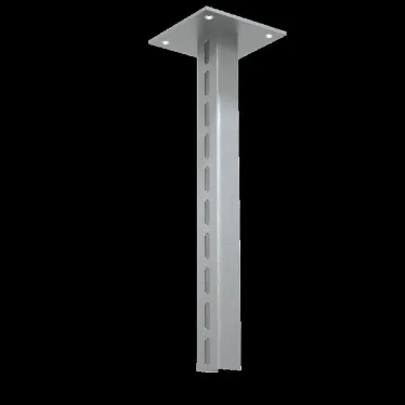Стойка потолочная усиленная 800 мм INOX304 | PSTU800 INOX304 | КМ - профиль