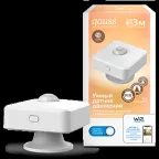                  Датчик движения электронный Smart Home 1,5W 3V Wi-Fi 3м 120° 1/6 | 4010322 | Gauss
               