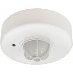                  Датчик движения и освещенности SEN4/LX28A 230V 1200W 6m 120°(гориз.) 360°(верт.) потол. белый | 22017 | FERON
               