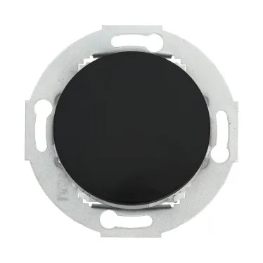 Переключатель одноклавишный на два направления (схема 6L) 10 A, 250 B (черный ) Vintage | 880308-1 | Ecoplast