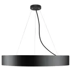 Светильник LED Geometria Ring SPO-134-B-40K-056 56Вт 4000К 4200Лм IP40 800х80 черный подвесной драйвер внутри