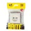 BRITE Розетка 1 пост без заземления с защитными шторками 10А РСш10-2-БрЖ жемчуг IEK