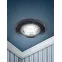 Светильник декор стекло круглое MR16,12V/220V, 50W, хром/черный DK7 CH/BK
