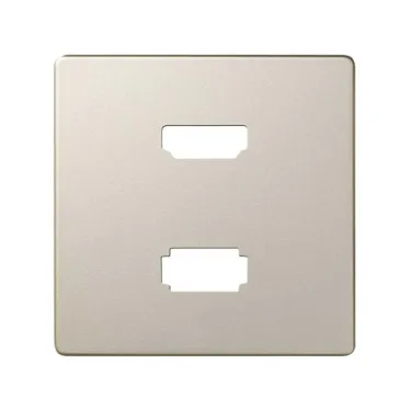 Накладка для розетки HDMI + USB 2.0 для передачи данных цвета шампань S82 | 8201095-034 | Simon