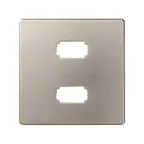 Simon 82 Накладка для коннектора 2*USB 2.0 типа А, "мама", S82, S82N, шампань | 8201090-034 | Simon