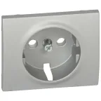                  Панель лицевая для розетки 2К+З - Aluminium
               