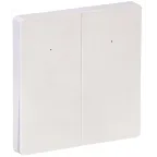 iTEQ SMART-выключатель 2-кл. 16А с нейтр. WIFI+BLE бел. | IT-SM2NWBI-K01 | ONI
