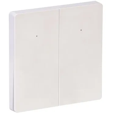 iTEQ SMART-выключатель 2-кл. 16А с нейтр. WIFI+BLE бел. | IT-SM2NWBI-K01 | ONI