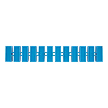 Колодка клеммная винтовая KВ-40 25-40, ток 100 A, полиэтилен синий 10шт, REXANT