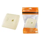                  Розетка компьютерная RJ45  сл. кость "Онега"  | SQ1805-0051 | TDM
               
