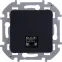 INSPIRIA розетка информационная RJ 45 категория 5e UTP антрацит