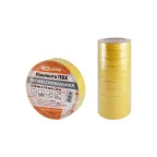                  Изолента ПВХ профессиональная 0,18х19мм Желтая 20м | SQ0526-0062 | TDM
               