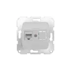 Розетка Компьютер RJ45 с/у мех. бел DEA  | KR-78-0223 | Kranz