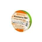 Изолента ПВХ 0,15х19мм Желто-Зеленая 20м  | SQ0526-0007 | TDM