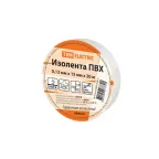 Изолента ПВХ 0,13*15мм Белая 20м  | SQ0526-0011 | TDM