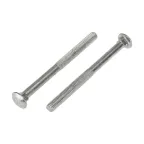 Болт мебельный KRANZ DIN 603, 8х100, короб (25 шт./уп.) |KR-01-3511-027 | Kranz
