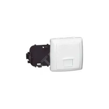 OTEO Розетка компьютерная RJ45х1 в рамке с заземлением
