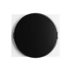 Корпус ArtShell Round встраиваемый силовой круглый 16 модулей чёрное стекло