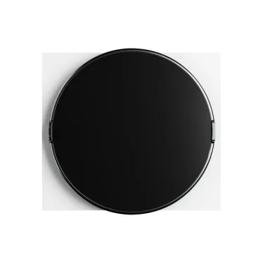 Корпус ArtShell Round встраиваемый силовой круглый 16 модулей чёрное стекло