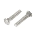Болт мебельный DIN 603, 8х40, пакет (2шт.) | 1301-0840-4 | KRANZ