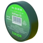                  Изолента ПВХ, цвет чёрный, шир. 25 мм, длина 20 м, d 74 мм | 263862 | Haupa
               