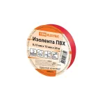 Изолента ПВХ 0,13*15мм Красная 20м  | SQ0526-0013 | TDM