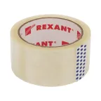                  Скотч упаковочный 48 мм х 50 мкм, прозрачный, рулон 66 м | 09-4202 | REXANT
               