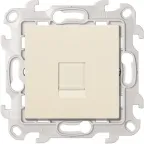 Розетка для передачи данных RJ45 Cat.6 UTP цвета слоновая кость S24 Harmonie | 2410599-031 | Simon