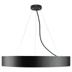 Светильник LED Geometria Ring SPO-131-B-40K-045 45Вт 4000К 4000Лм IP40 600х80 черный подвесной драйвер внутри