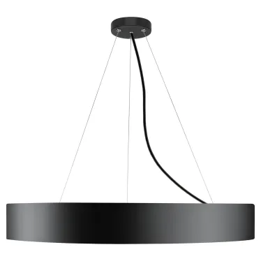 Светильник LED Geometria Ring SPO-131-B-40K-045 45Вт 4000К 4000Лм IP40 600х80 черный подвесной драйвер внутри
