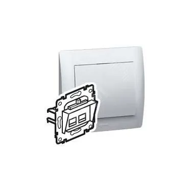 Galea Life Розетка RJ45 кат.6 UTP 2 выхода