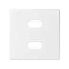 Simon 82 Накладка для коннектора 2*USB 2.0 типа А, "мама", S82, S82N, S82 Detail, белый | 8201090-030 | Simon