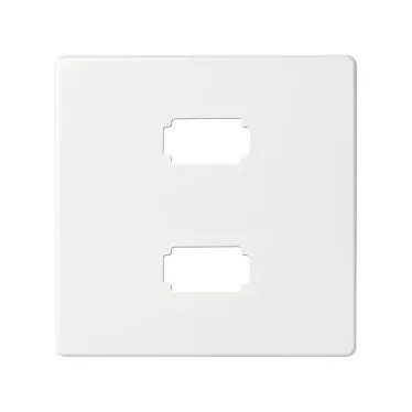 Simon 82 Накладка для коннектора 2*USB 2.0 типа А, "мама", S82, S82N, S82 Detail, белый | 8201090-030 | Simon