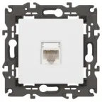                  Розетка Elegance 14-3107-01М RJ45, белый матовый
               