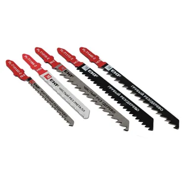 Набор пилок для электролобзика Universal (дерево,металл)(SK5+HSS)(5 шт) | npl-set-5 | EKF