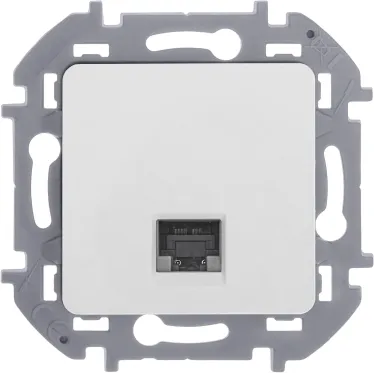 INSPIRIA розетка информационная RJ 45 категория 5e UTP белая