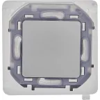 Переключатель IP44 INSPIRIA 10 AX 250 В~ алюминий