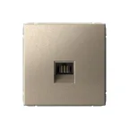                  ARTGALLERY РОЗЕТКА компьютерная RJ45, кат. 5е, механизм, ШАМПАНЬ
               
