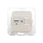 DEA Розетка Компьютер RJ45 с/у мех. Беж | KR-78-0253 | Kranz