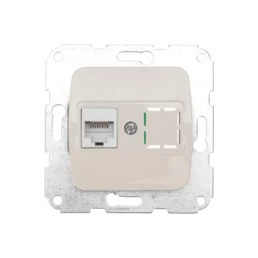 DEA Розетка Компьютер RJ45 с/у мех. Беж | KR-78-0253 | Kranz