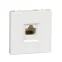 Altira Белый Розетка W45 1XRJ45 Cat.5E формата 45Х22,5 RAL 9010 | RIN-145K5E-BE | SE